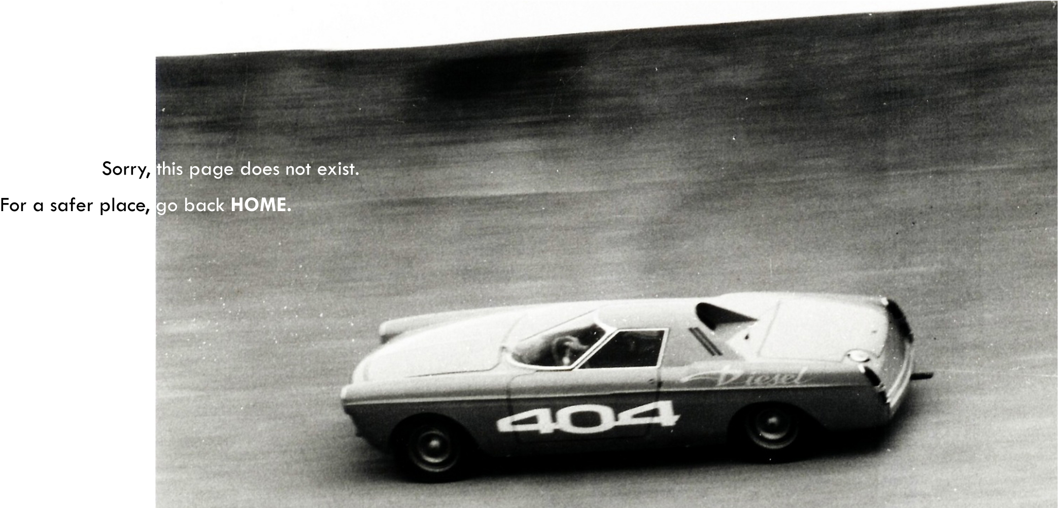 A picture of the legendary car, the 404 Peugeot